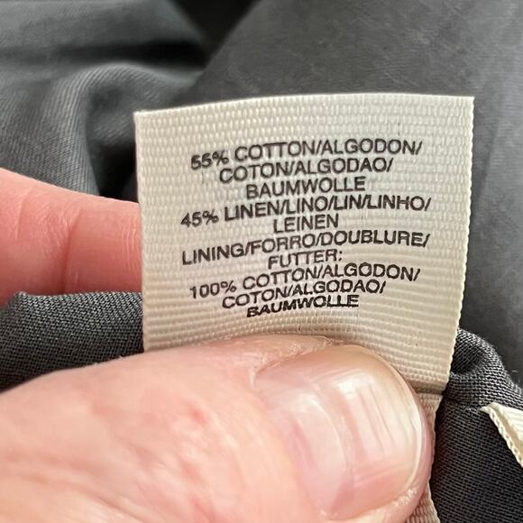 Rachel Roy Pink Green Tropical Linen Blend Pleated Strapless Mini Sheath Dress 0 - Picture 12 of 15